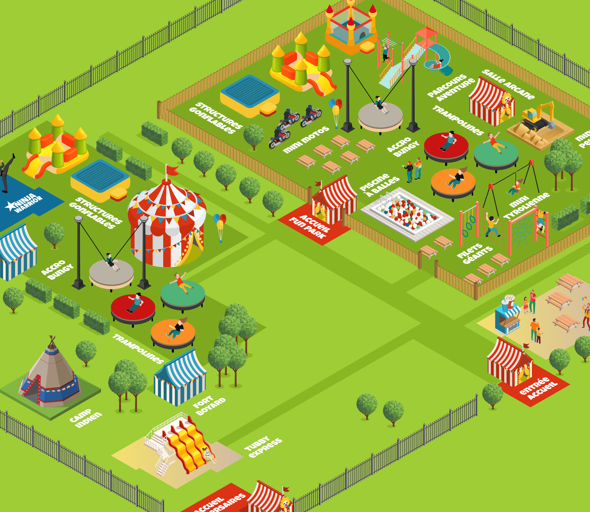 2022-illustration-parc-la-pignata-parc-d’attractions-enfants-bouc-bel-air